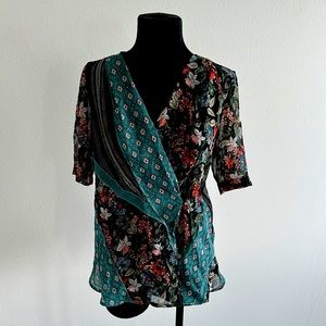 Anthropology top by Tiny brand.  Free cardigan with purchase